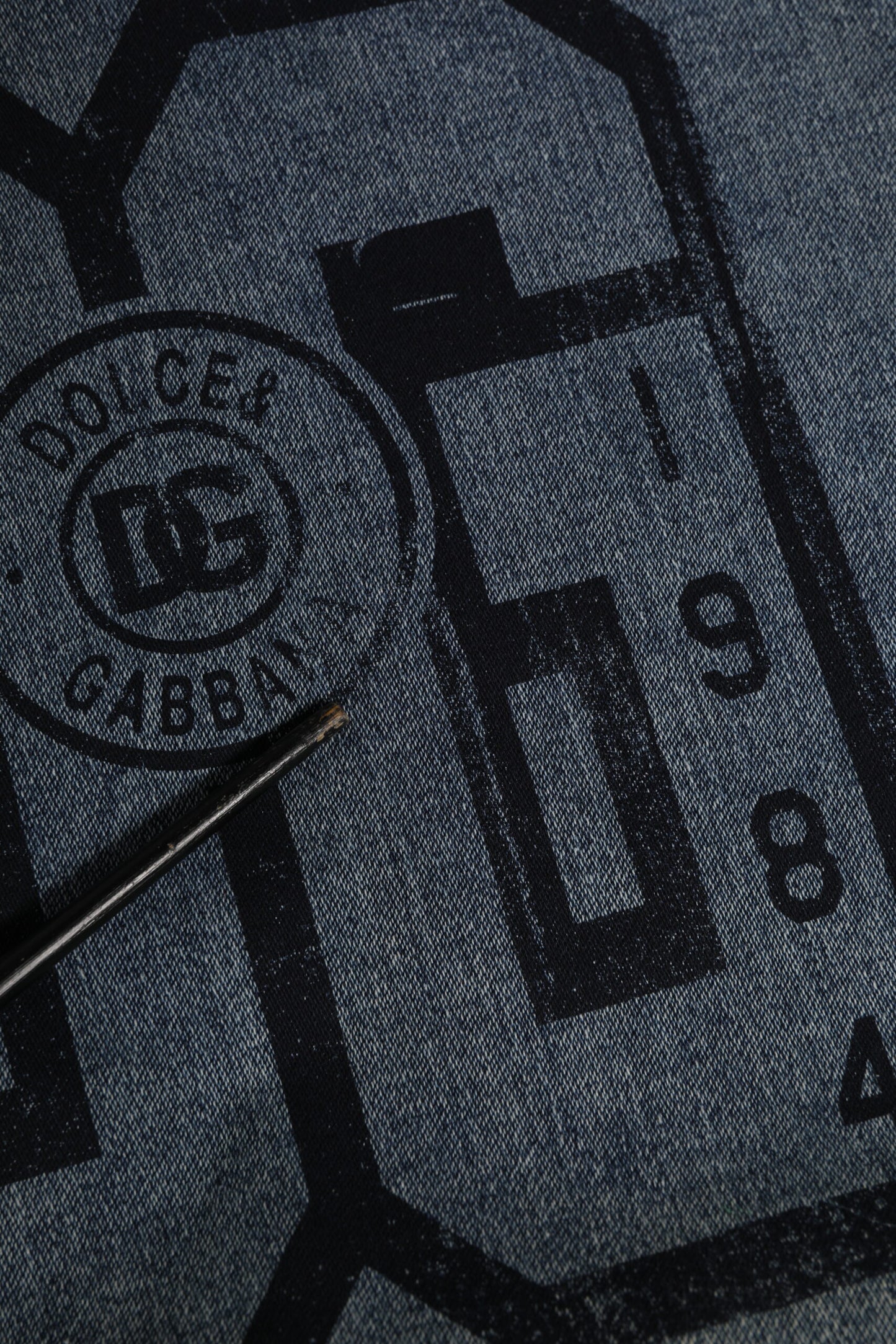 Blue Cotton Logo Hooded Sweatshirt  Sweater