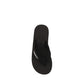 Black Polyamide Platform Sandals