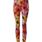 Multicolor Floral Leggings StretchWaist Pants