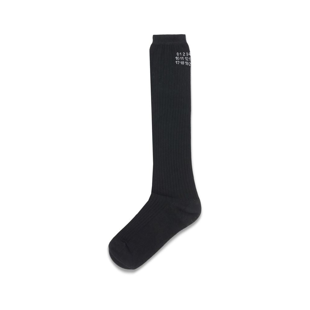Black Viscose Socks
