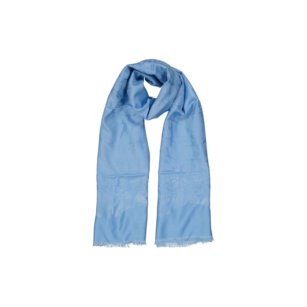 Blue Silk Scarf