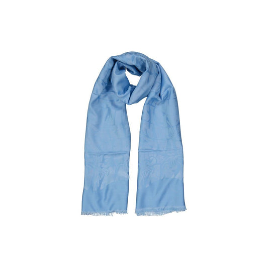 Blue Silk Scarf