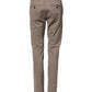 Cotton Stretch Straight Chino Trouser Brown
