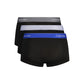 Black Cotton Men's Boxer Short