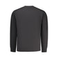Black Polyester Men's Sweatshirt