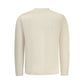 Beige Cotton Men Sweatshirt