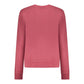 Red Cotton Women Sweatshirt