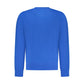 Blue Cotton Men Sweatshirt