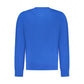 Blue Cotton Men Sweatshirt