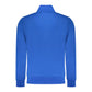 Blue Cotton Men Sweatshirt