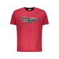 Red Cotton Men T-Shirt