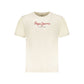 Beige Cotton Men's T-Shirt