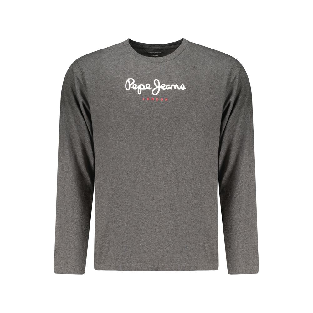 Grigio Cotton Men T-Shirt
