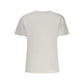 White Cotton Women T-Shirt