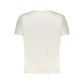White Cotton Men T-Shirt