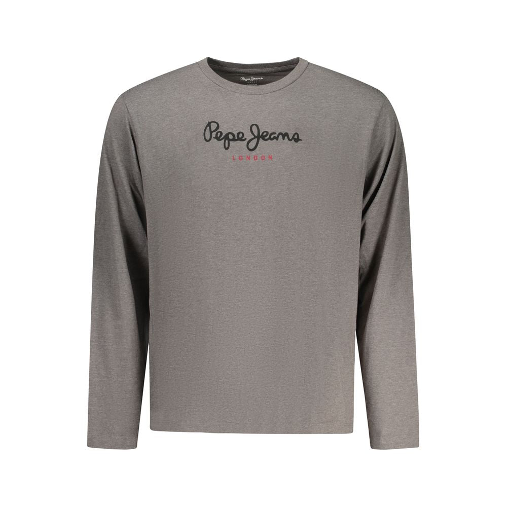 Grigio Cotton Men T-Shirt