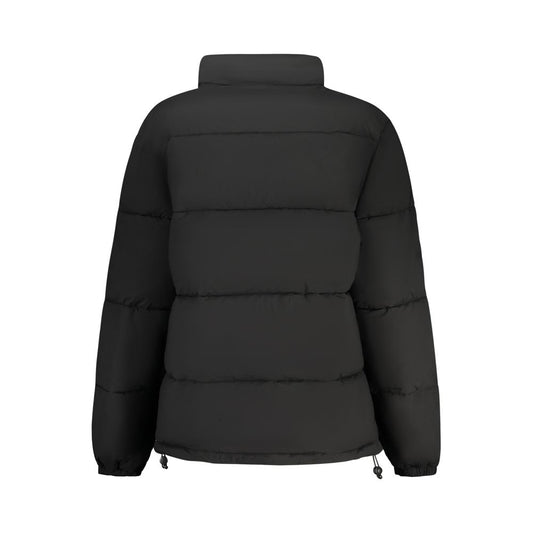 Black Polyester Shell Jacket