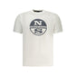 White Cotton Men T-Shirt