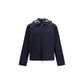 Blue Polyester Rain Coat