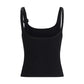 Black Cotton Tank Tops