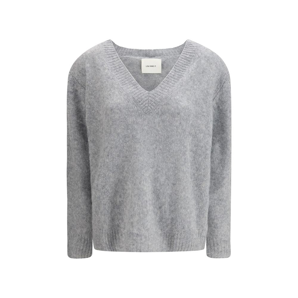 Gray Cashmere Sweatshirt