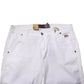 White Low Waist Bootcut Flared Denim Trouser Jeans