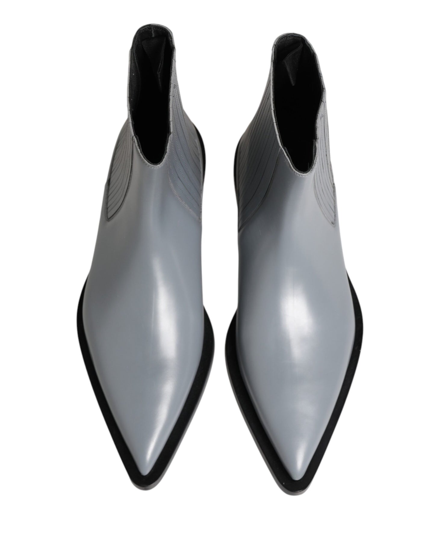 Light Gray Chelsea Short Ankle Boots Shoes