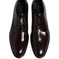 Black Lace Up Leather Dress Derby Men Shoes