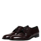 Black Lace Up Leather Dress Derby Men Shoes