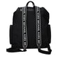 Black Fabric Backpack