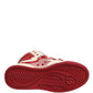 White Red Custom 2.Zero High Top Men Sneakers Shoes