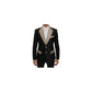 Black Silk Blazer