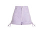 Purple Cotton Shorts