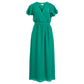 Bicolor Polyester Casual Dress