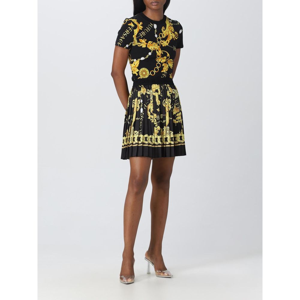 Black Cotton T-Shirt