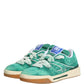 Green Suede New Roma Low Top Sneakers Shoes
