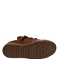 Brown Faux Shearling Low Top Sneakers Shoes