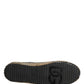 Black Portofino Mud Effect Low Top Sneakers Shoes