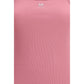 Multicolor Cotton Sleeveles T-Shirt