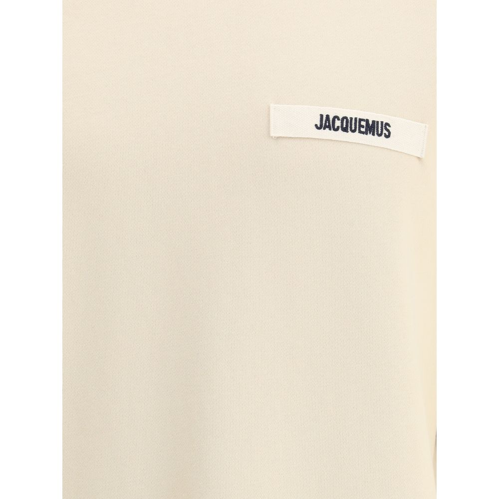 Beige Cotton Sweatshirt