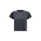 Black Cotton T-Shirt