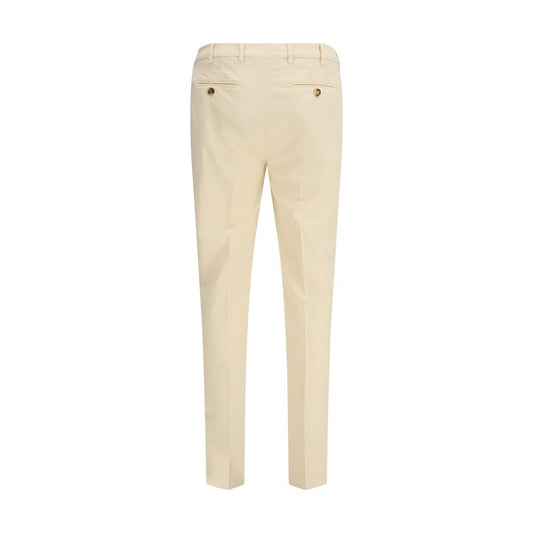 Cream Cotton Pants