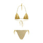 Gold Viscose Bikini