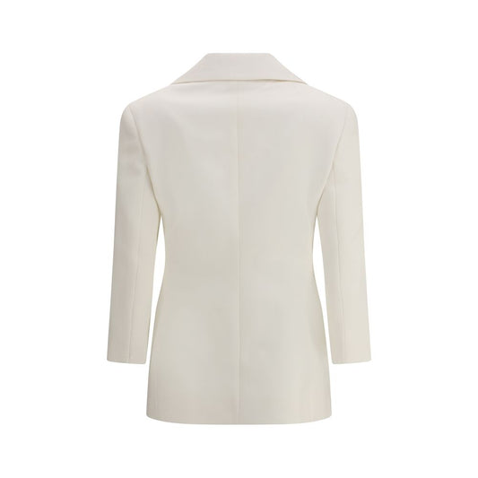 White Wool Blazer