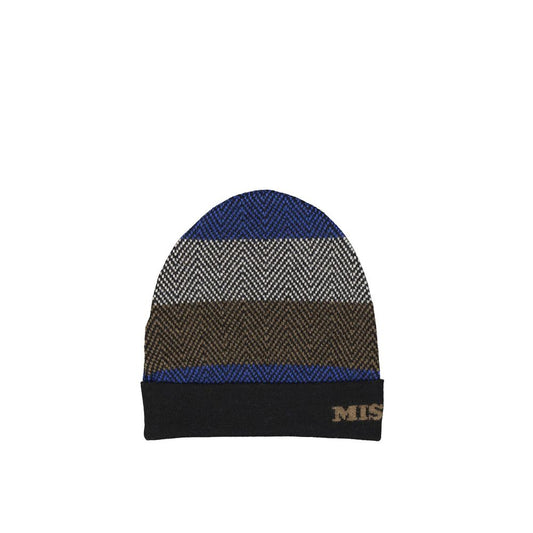Blue Wool Beanie