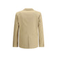 Beige Cotton Blazer