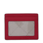 Red Leather Cardholder