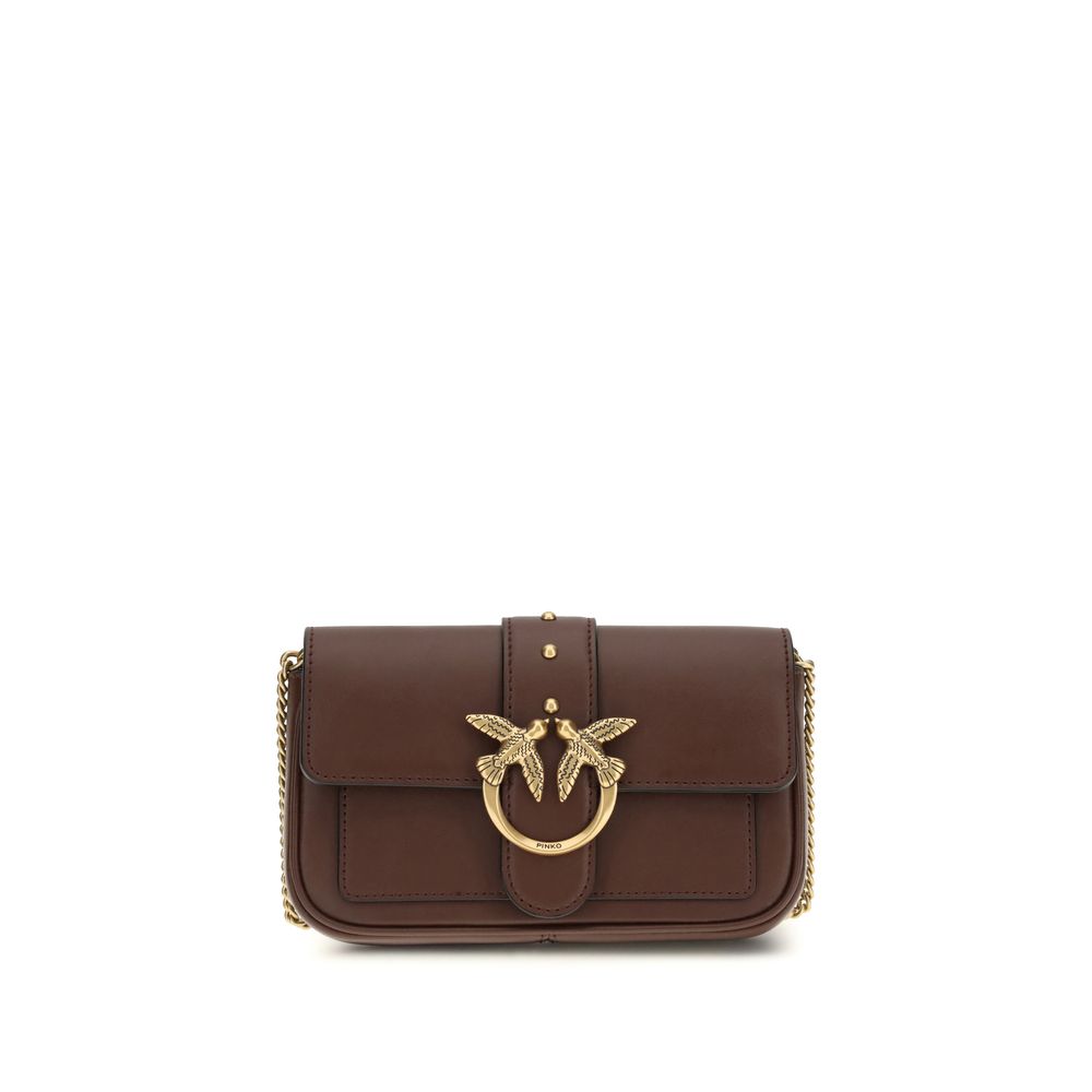 Brown Calf Leather Bos Taurus Shoulder Bag