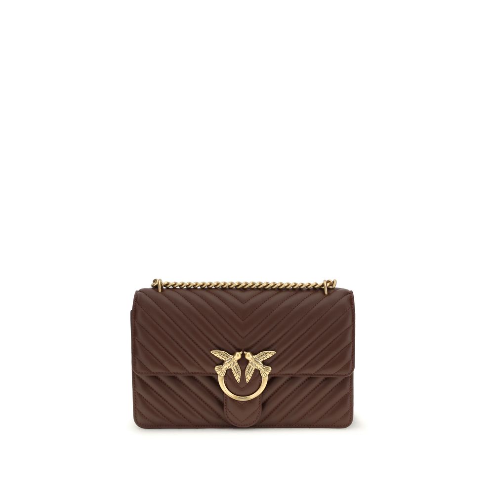 Brown Calf Leather Bos Taurus Shoulder Bag