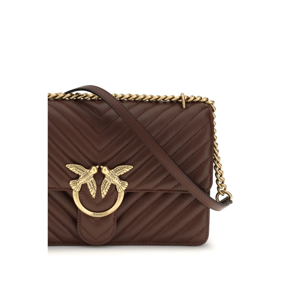 Brown Calf Leather Bos Taurus Shoulder Bag